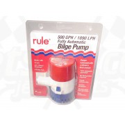 Bilge pump (500), sensing