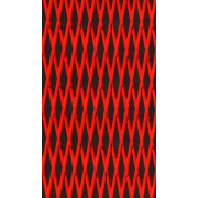 Mat sheet "Cut Diamond" Black on Red