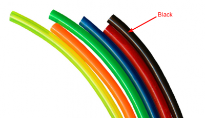 Blowsion Colored Hose - 1/8 inch (Black)