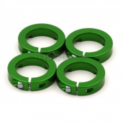 ODI Aluminum Lock Ring Set (Green)