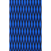 Mat sheet "Cut Diamond" blue on black