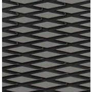 Mat sheet "Cut Diamond" grey on black